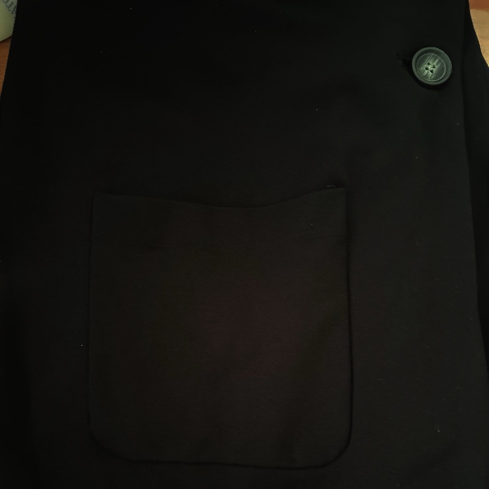 Old Navy Black Cocoon Oversized Jacket - Size: Large - Picture 9 of 10